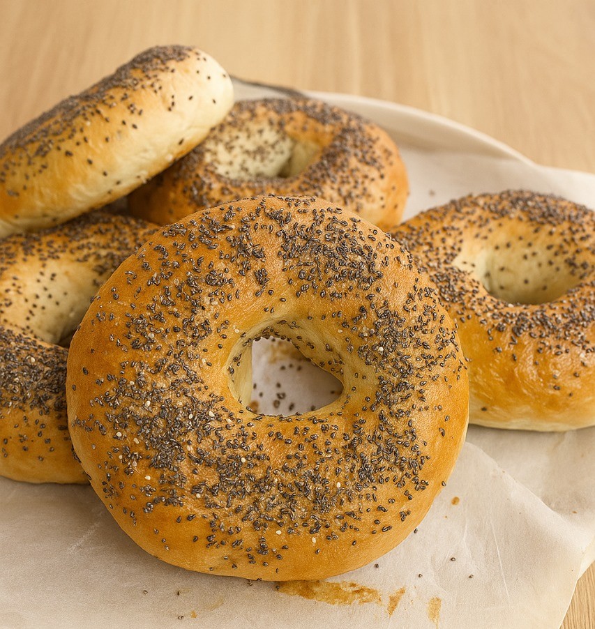 Bagel With Seeds