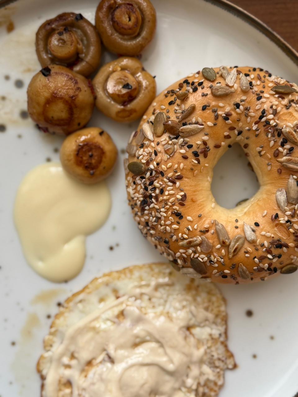 Baking Process - Hands preparing dough